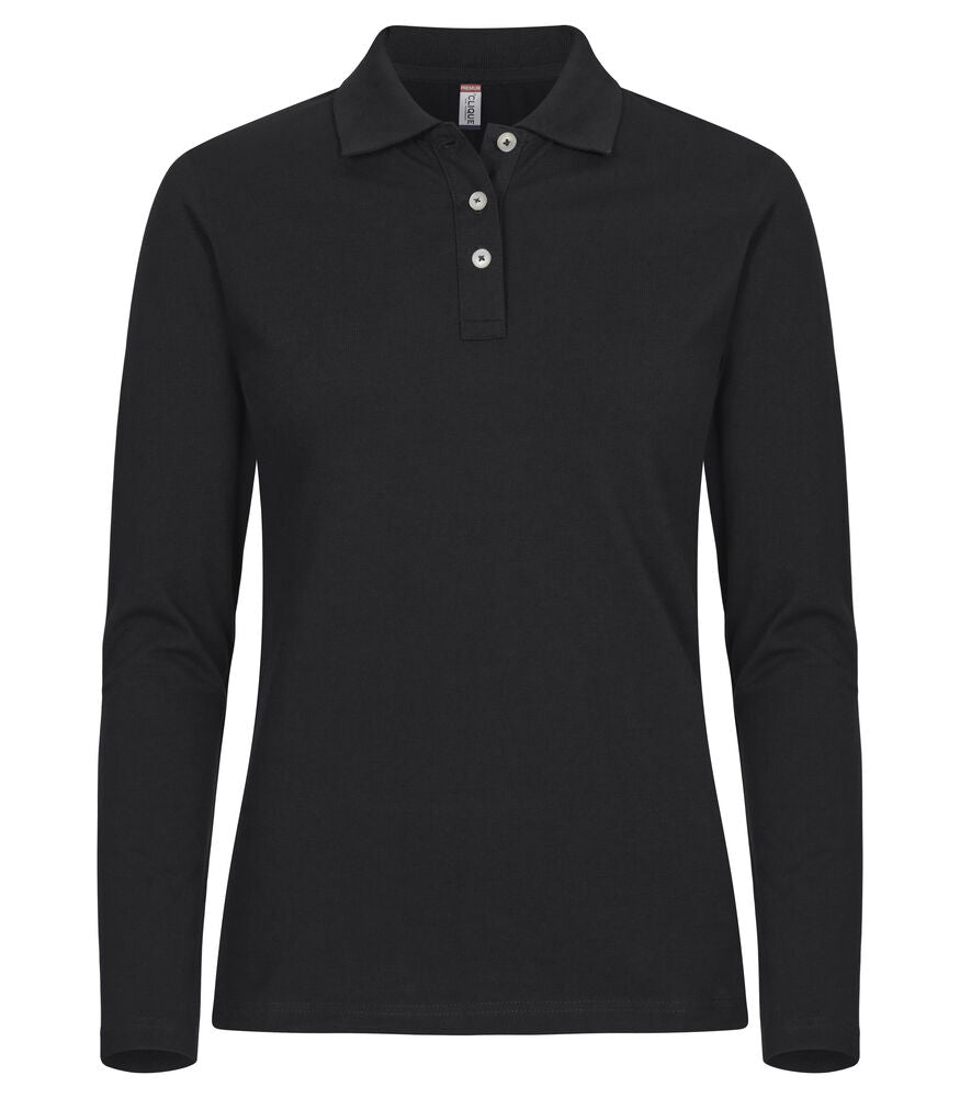 Stretch Premium Polo Women L/S