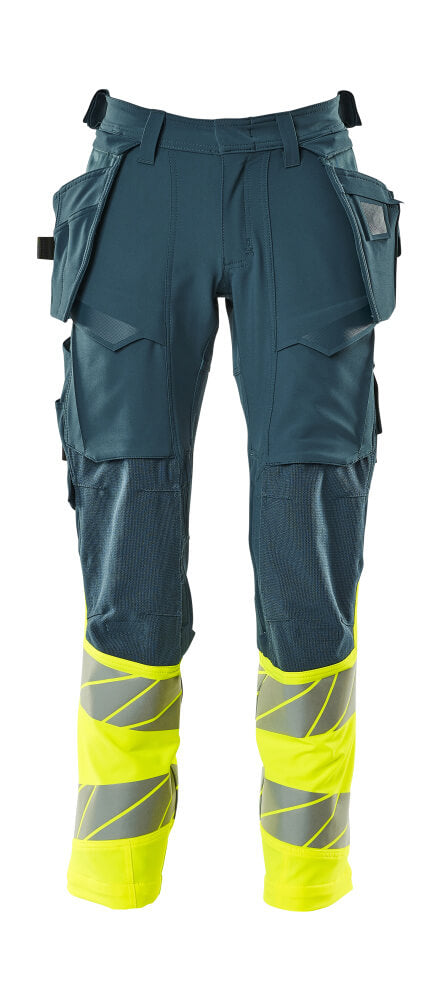Timmermanbroeken; Werkbroeken; Hi-vis broeken; Broeken; Hi-Vis werkkleding; Veiligheidskleding