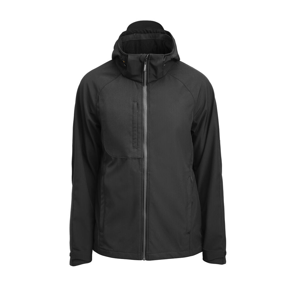 Jobman 1391 Softshell jacket olijf/zwart xs