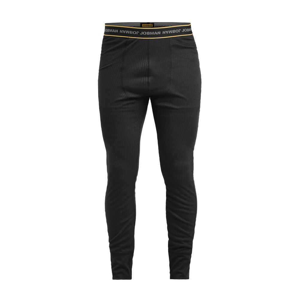 Jobman 2570 Underwear Long Johns zwart xs