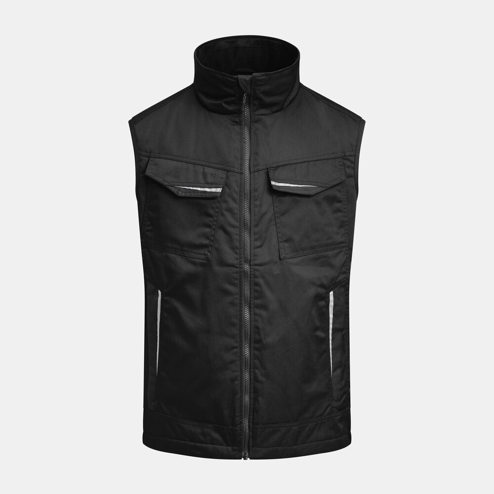Jobman 7517 Service vest lined khaki xs