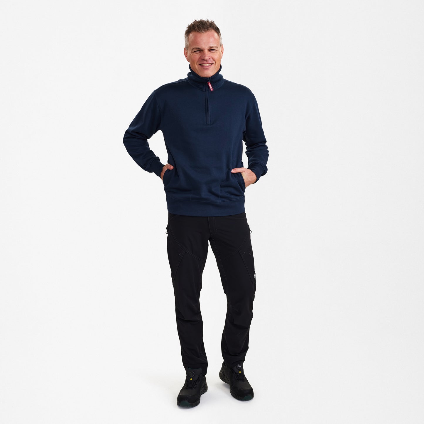 Extend sweatshirt met hoge kraag