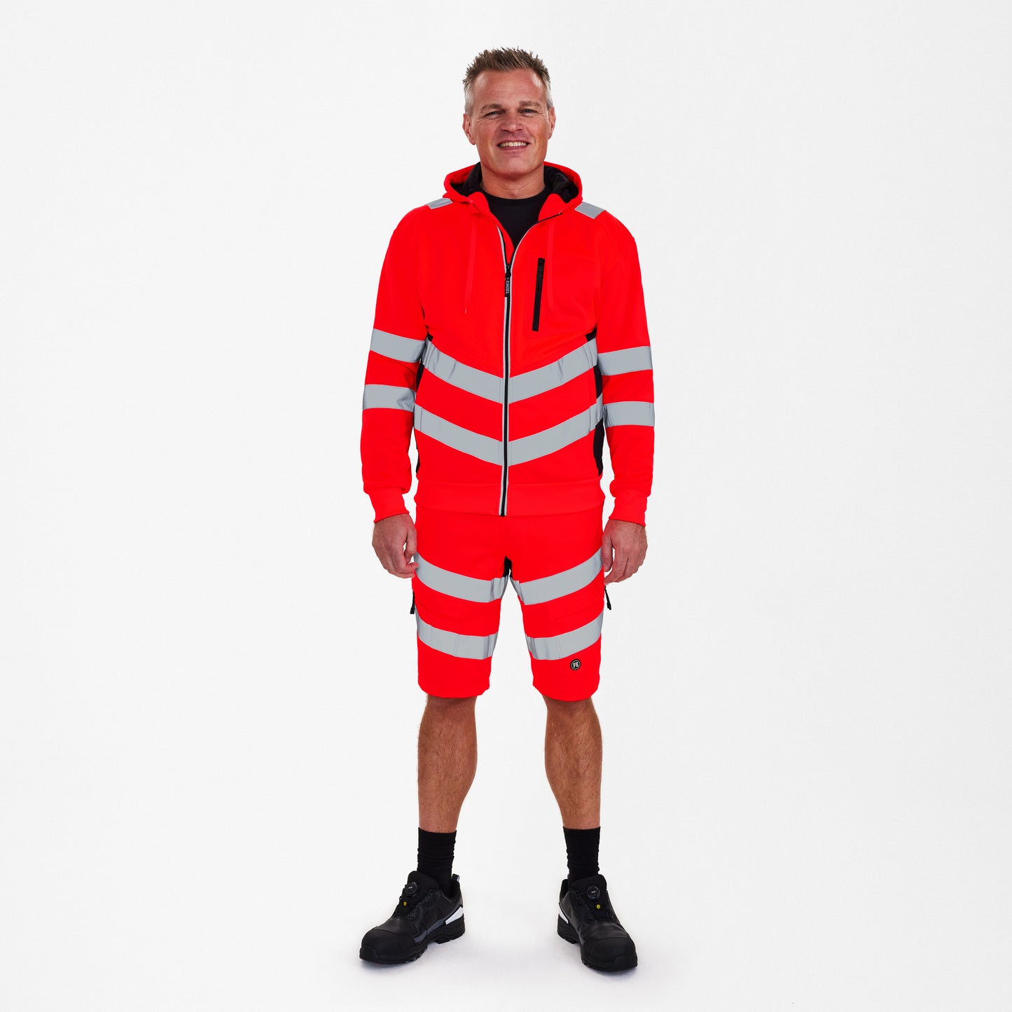 Safety sweat cardigan
