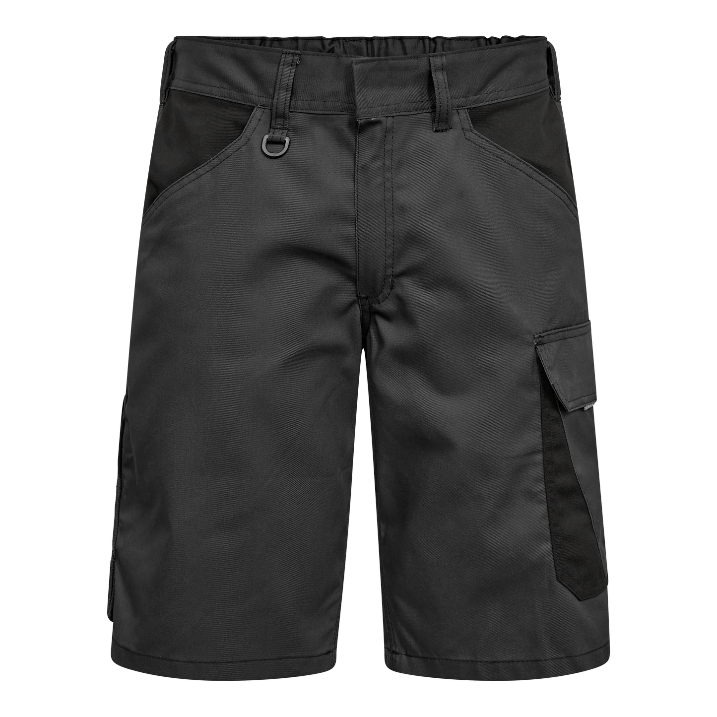 Venture shorts met verdekte drukknopen