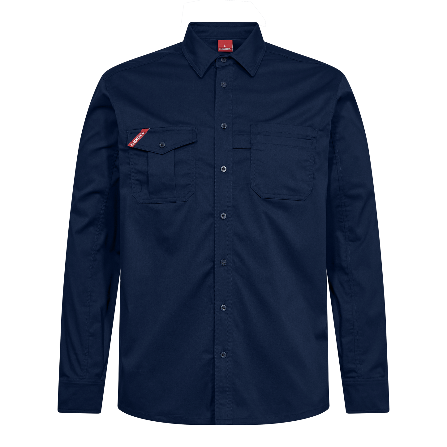 Extend overhemd met lange mouwen stretch
