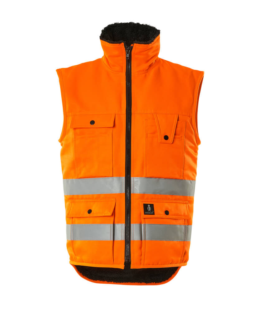 Winterbodywarmers; Hi-vis vesten; Werkvesten; Winterkleding; Hi-Vis werkkleding
