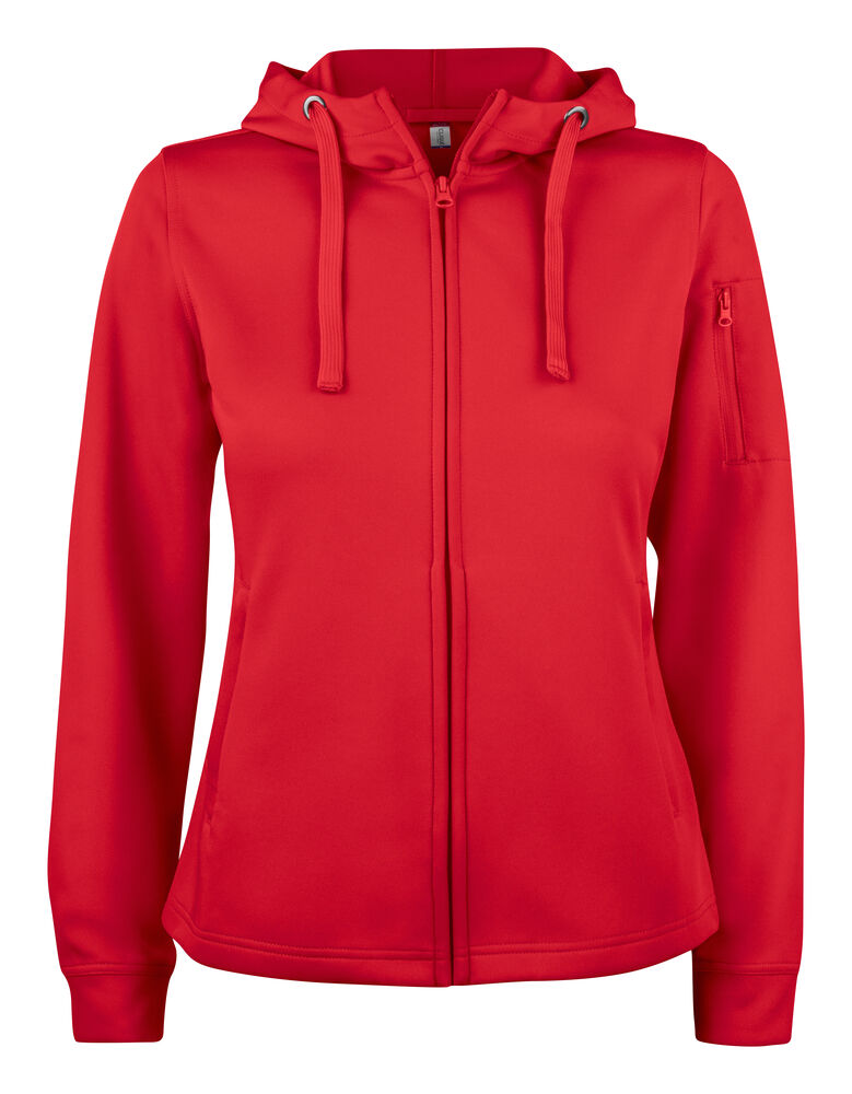 Basic Active Hoody FZ Women