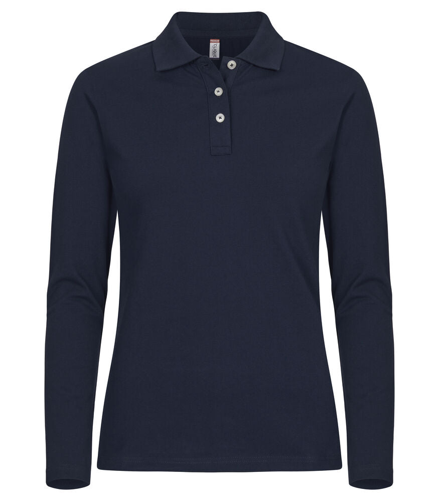 Stretch Premium Polo Women L/S