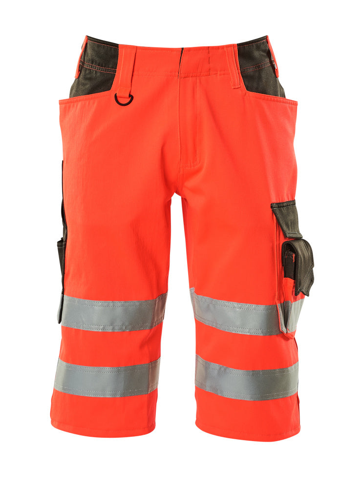 Shorts; Werkshorts; Hi-vis shorts; Driekwartbroeken; 3/4 hi-vis-broeken; Hi-Vis werkkleding