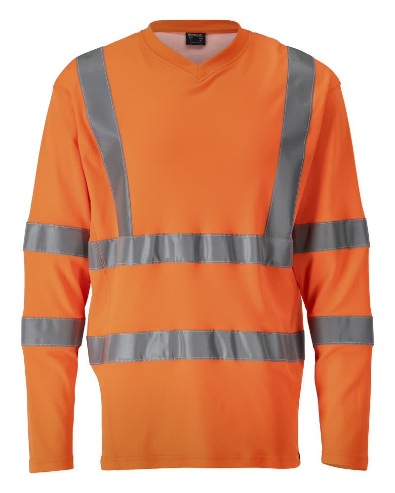 Lange mouwen T-shirts; T-shirts; Werk T-shirts; Hi-vis T-shirts; Hi-Vis werkkleding; Hi-vis truien