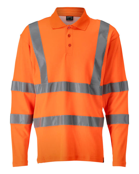 Lange mouwen poloshirts; Hi-vis poloshirts; Poloshirts; Werkpoloshirts; Hi-Vis werkkleding; Polosweatshirts