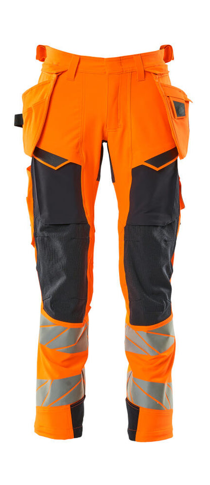 Timmermanbroeken; Werkbroeken; Hi-vis broeken; Broeken; Hi-Vis werkkleding; Veiligheidskleding