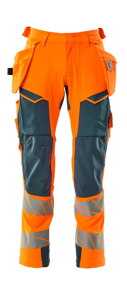 Timmermanbroeken; Werkbroeken; Hi-vis broeken; Broeken; Hi-Vis werkkleding; Veiligheidskleding
