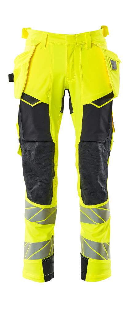 Timmermanbroeken; Werkbroeken; Hi-vis broeken; Broeken; Hi-Vis werkkleding; Veiligheidskleding