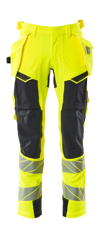 Timmermanbroeken; Werkbroeken; Hi-vis broeken; Broeken; Hi-Vis werkkleding; Veiligheidskleding