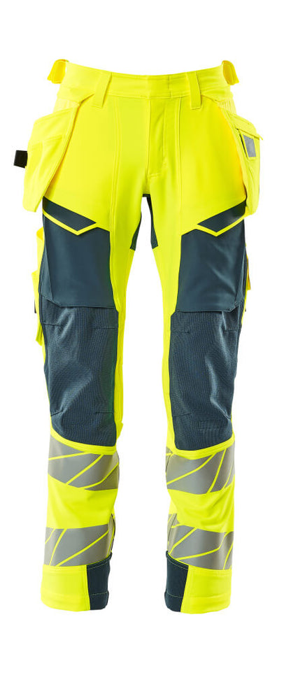 Timmermanbroeken; Werkbroeken; Hi-vis broeken; Broeken; Hi-Vis werkkleding; Veiligheidskleding