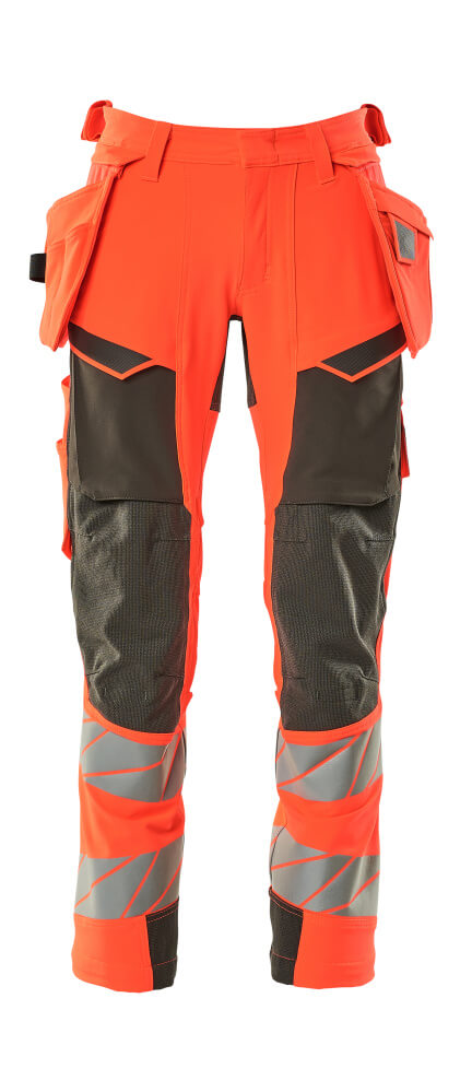 Timmermanbroeken; Werkbroeken; Hi-vis broeken; Broeken; Hi-Vis werkkleding; Veiligheidskleding
