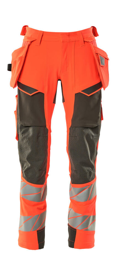 Timmermanbroeken; Werkbroeken; Hi-vis broeken; Broeken; Hi-Vis werkkleding; Veiligheidskleding