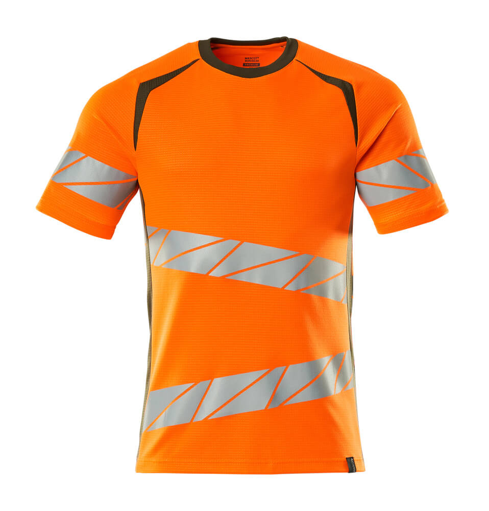 Korte mouwen T-shirts; Hi-vis T-shirts; Werk T-shirts; T-shirts; Hi-Vis werkkleding; Veiligheidskleding