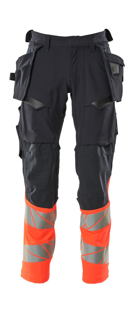 Timmermanbroeken; Werkbroeken; Hi-vis broeken; Broeken; Hi-Vis werkkleding; Veiligheidskleding
