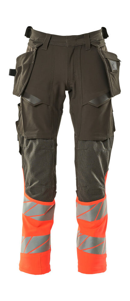Timmermanbroeken; Werkbroeken; Hi-vis broeken; Broeken; Hi-Vis werkkleding; Veiligheidskleding