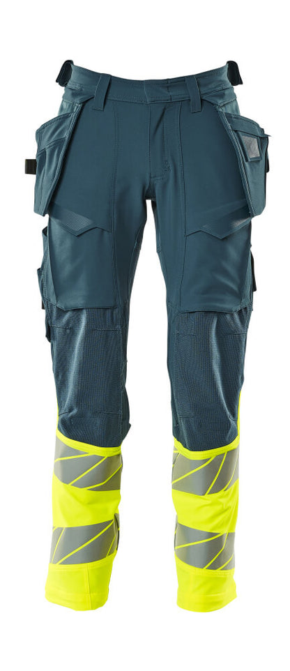 Timmermanbroeken; Werkbroeken; Hi-vis broeken; Broeken; Hi-Vis werkkleding; Veiligheidskleding