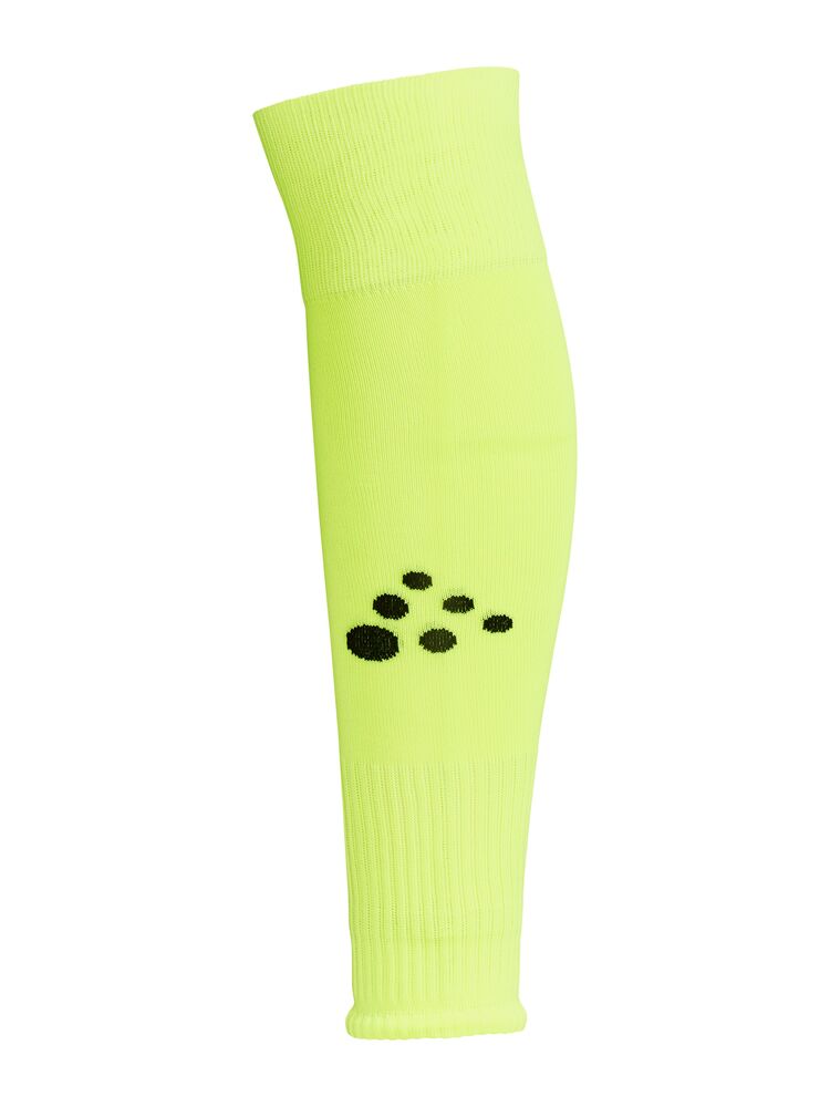 Squad go sock w-o foot solid uni