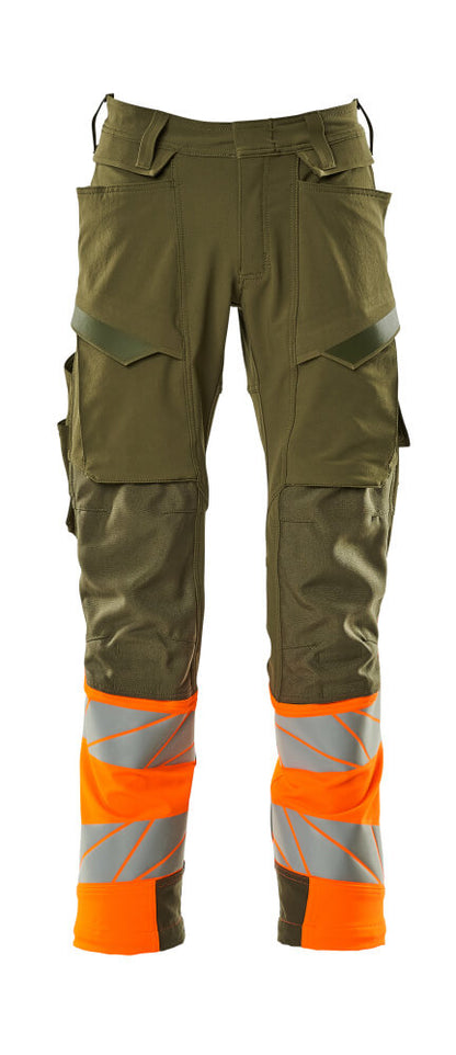 Werkbroeken; Hi-vis broeken; Broeken; Hi-Vis werkkleding; Veiligheidskleding