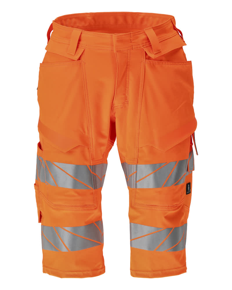 Shorts; Werkshorts; Hi-vis shorts; Hi-Vis werkkleding; Veiligheidskleding