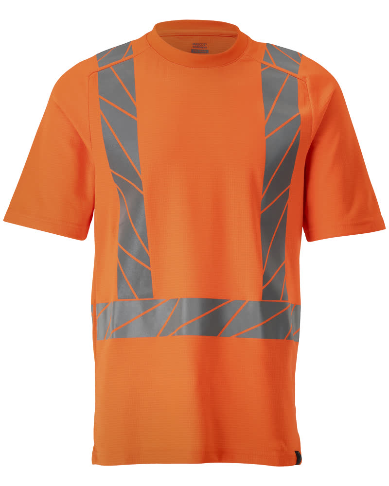 Korte mouwen T-shirts; Hi-vis T-shirts; Werk T-shirts; T-shirts; Hi-Vis werkkleding; Veiligheidskleding