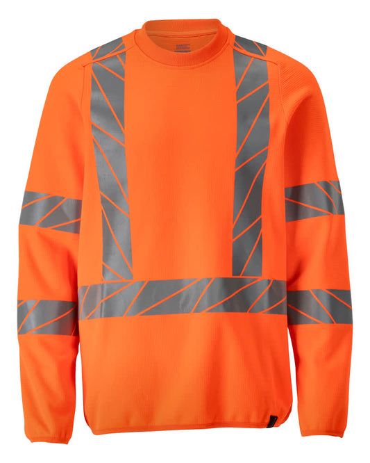 Lange mouwen T-shirts; Hi-vis T-shirts; Hi-Vis werkkleding; Veiligheidskleding