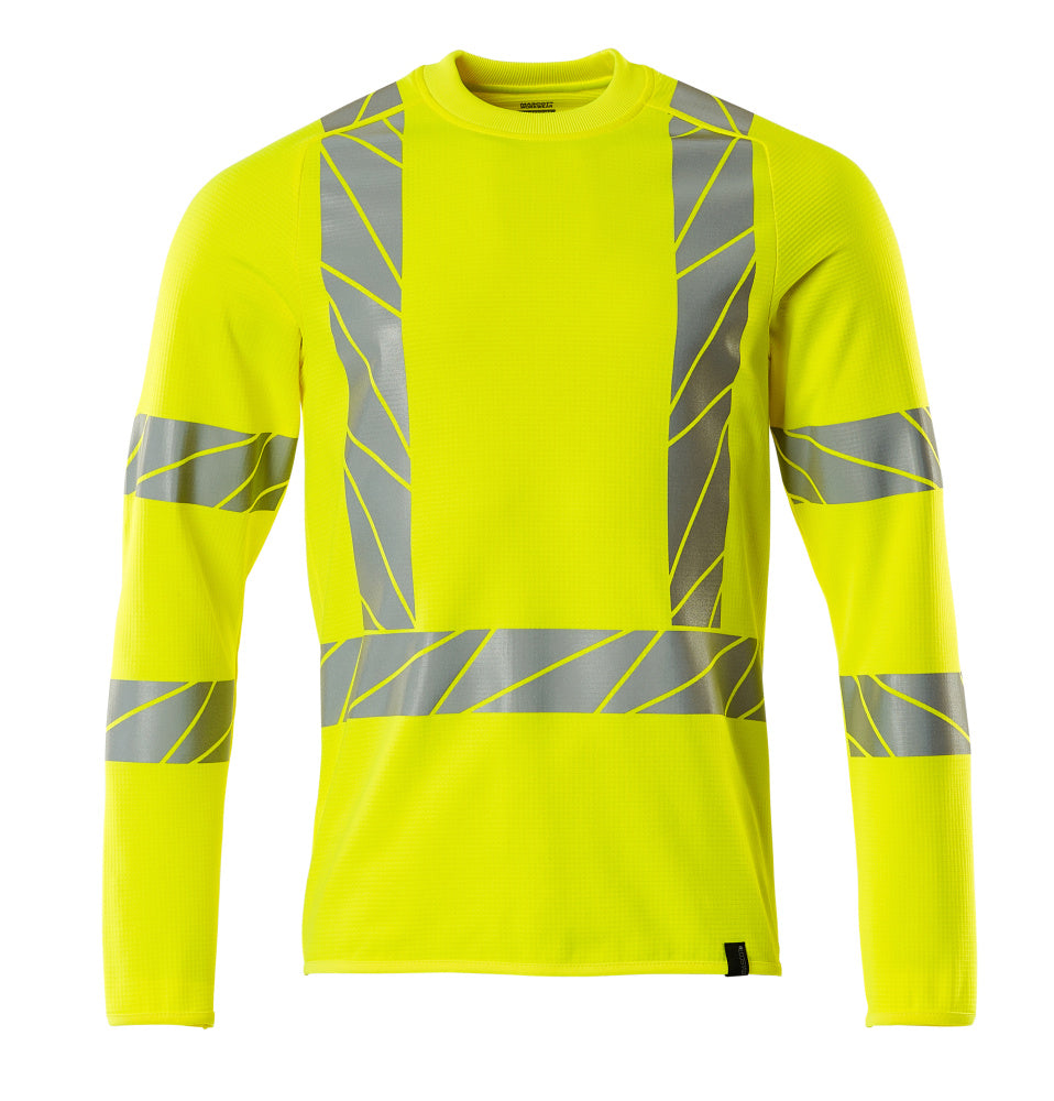 Lange mouwen T-shirts; Hi-vis T-shirts; Hi-Vis werkkleding; Veiligheidskleding