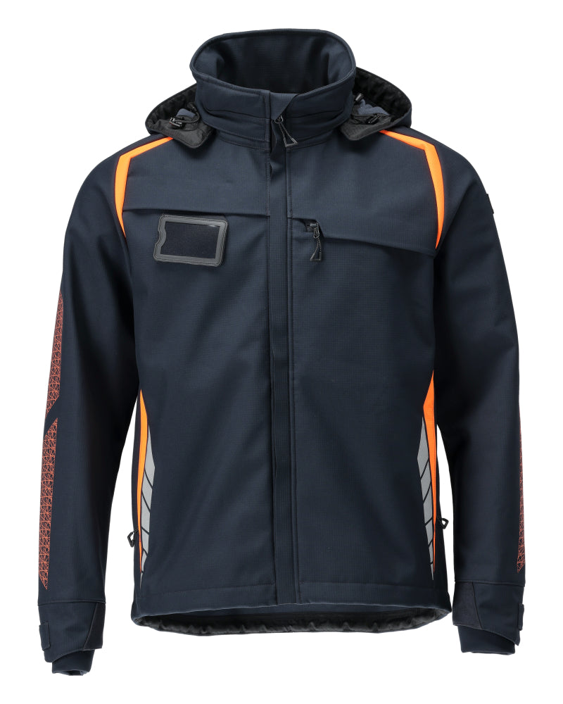 Softshell jassen met capuchon; Hi-vis jassen; Werkjassen; Jassen; Winterkleding; Hi-Vis werkkleding; Veiligheidskleding