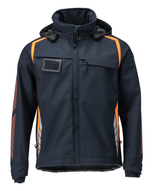 Softshell jassen met capuchon; Hi-vis jassen; Werkjassen; Jassen; Winterkleding; Hi-Vis werkkleding; Veiligheidskleding