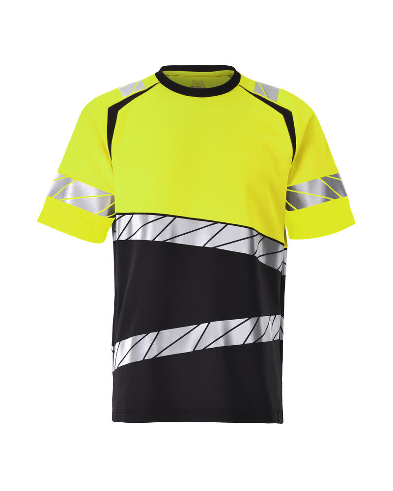 Korte mouwen T-shirts; Hi-vis T-shirts; Werk T-shirts; T-shirts; Hi-Vis werkkleding; Veiligheidskleding