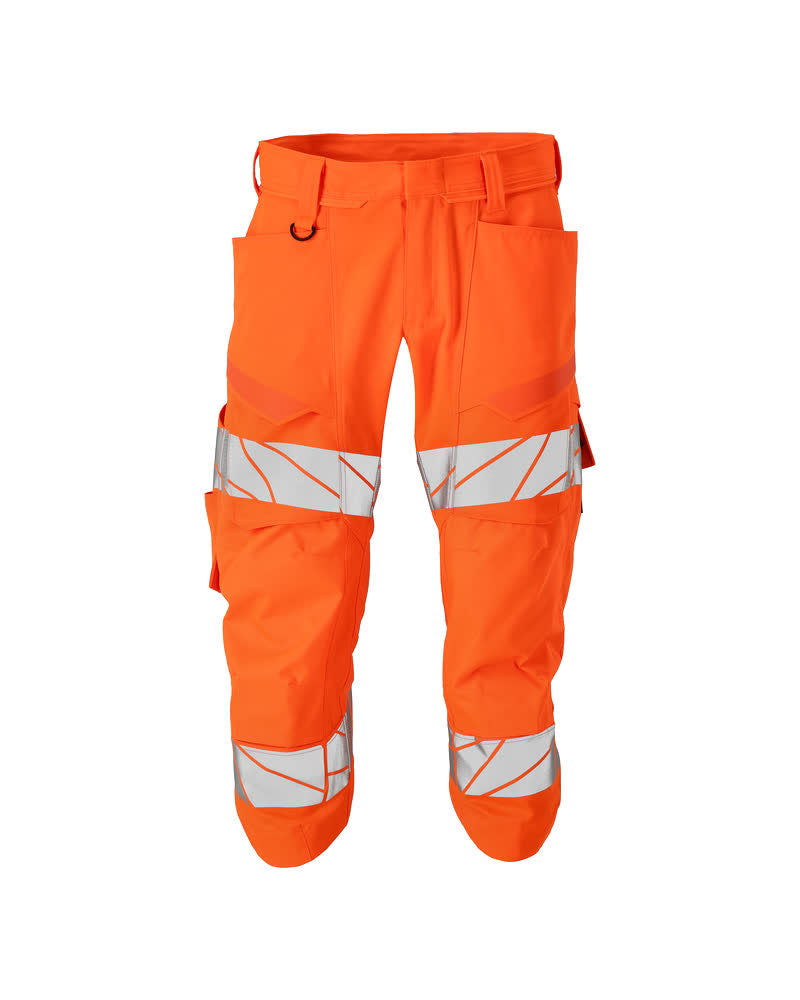 3/4 werkbroeken; 3/4 hi-vis-broeken; Werkshorts; Hi-vis shorts; Hi-Vis werkkleding; Veiligheidskleding