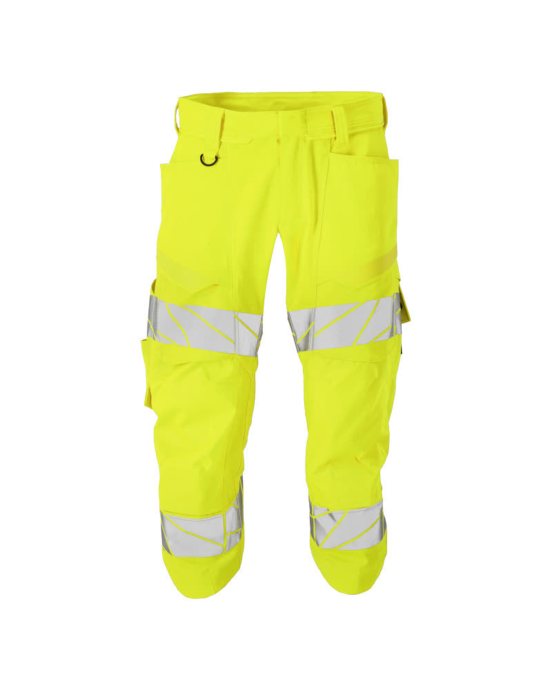 3/4 werkbroeken; 3/4 hi-vis-broeken; Werkshorts; Hi-vis shorts; Hi-Vis werkkleding; Veiligheidskleding