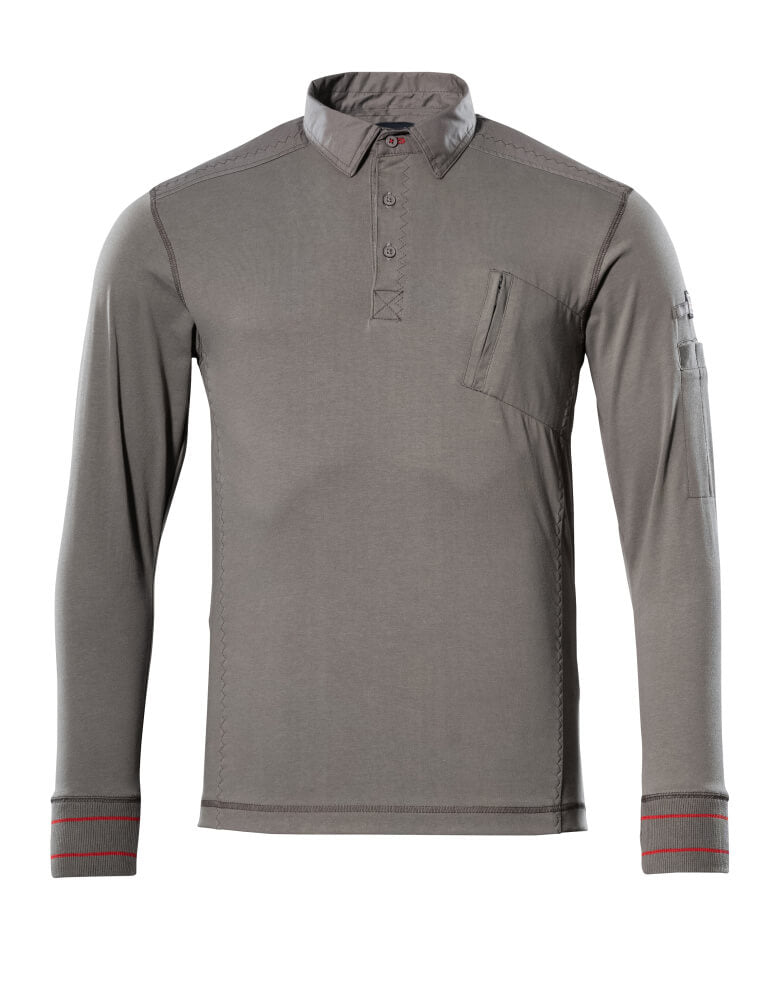 Polosweatshirts; Sweatshirts; Werktruien; Truien; Lange mouwen poloshirts; Poloshirts met borstzak; Werkpoloshirts; Poloshirts