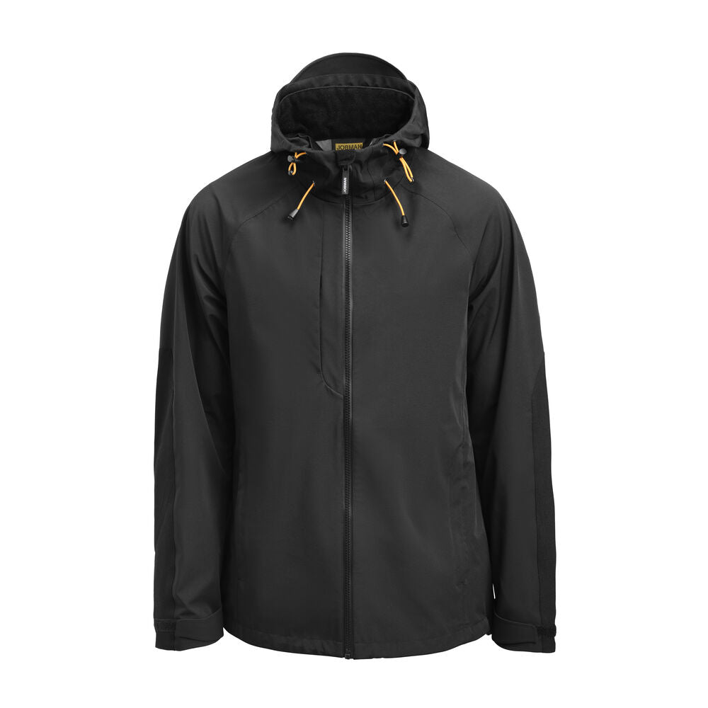 Jobman 1374 Shell jacket hood zwart xs