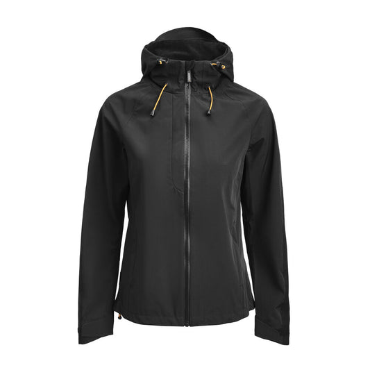Jobman 1375 Women's shell jacket hood zwart xs