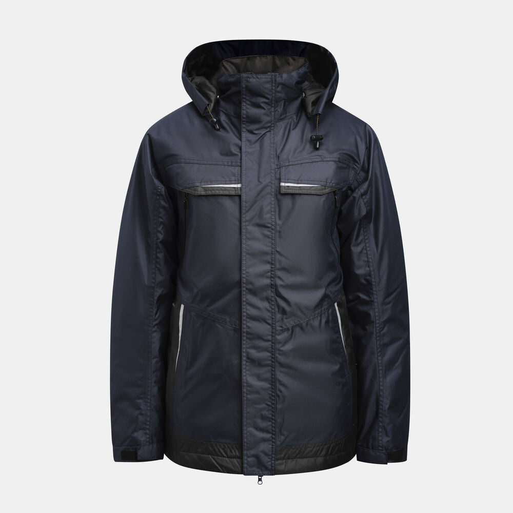 Jobman 1384 Winter jacket navy/zwart xs