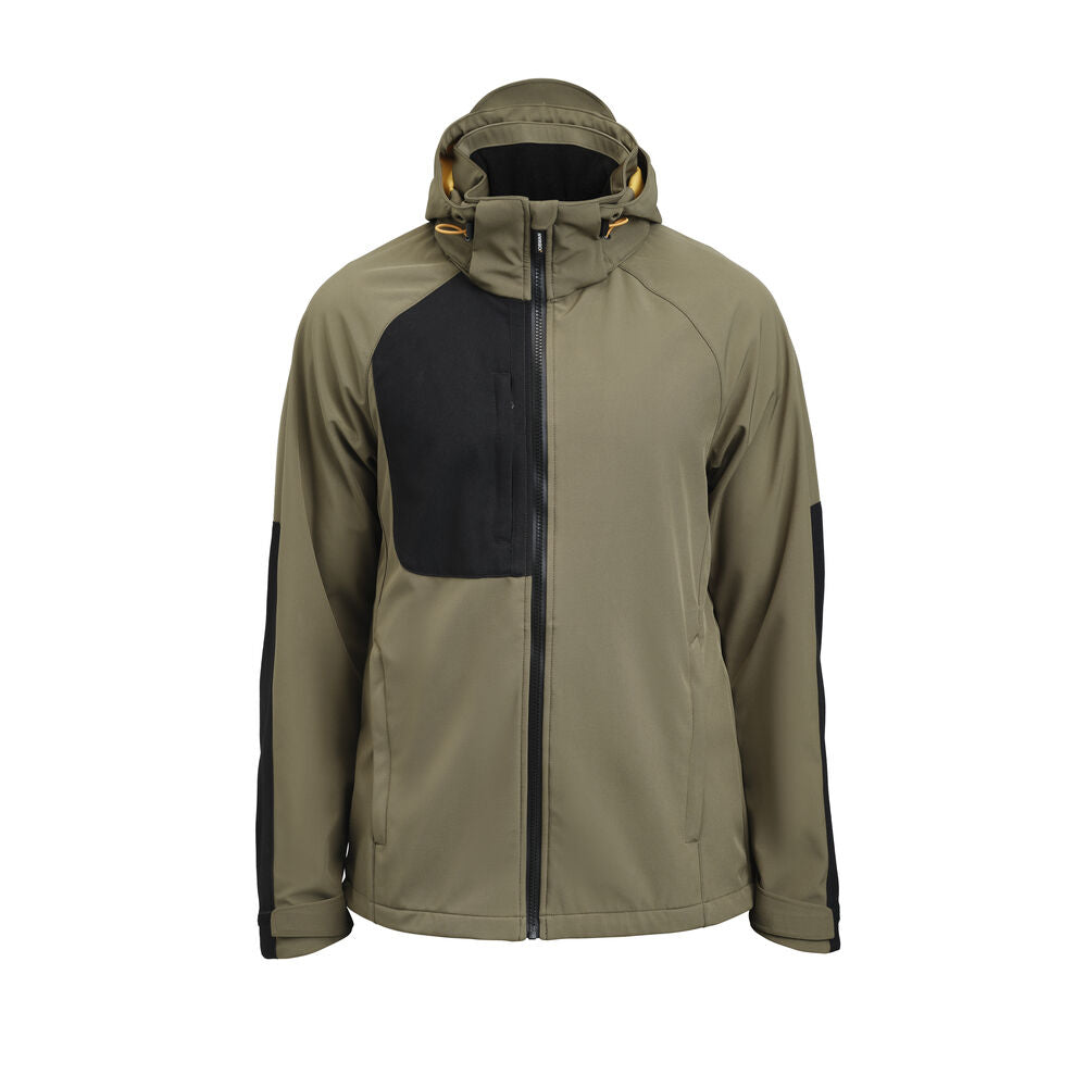 Jobman 1391 Softshell jacket olijf/zwart xs