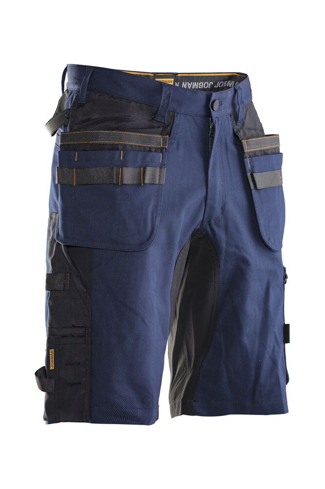 Jobman 2168 Stretch shorts hp navy/zwart C44