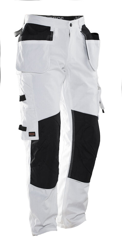 Jobman 2179 Women's painter trousers wit/zwart DA34