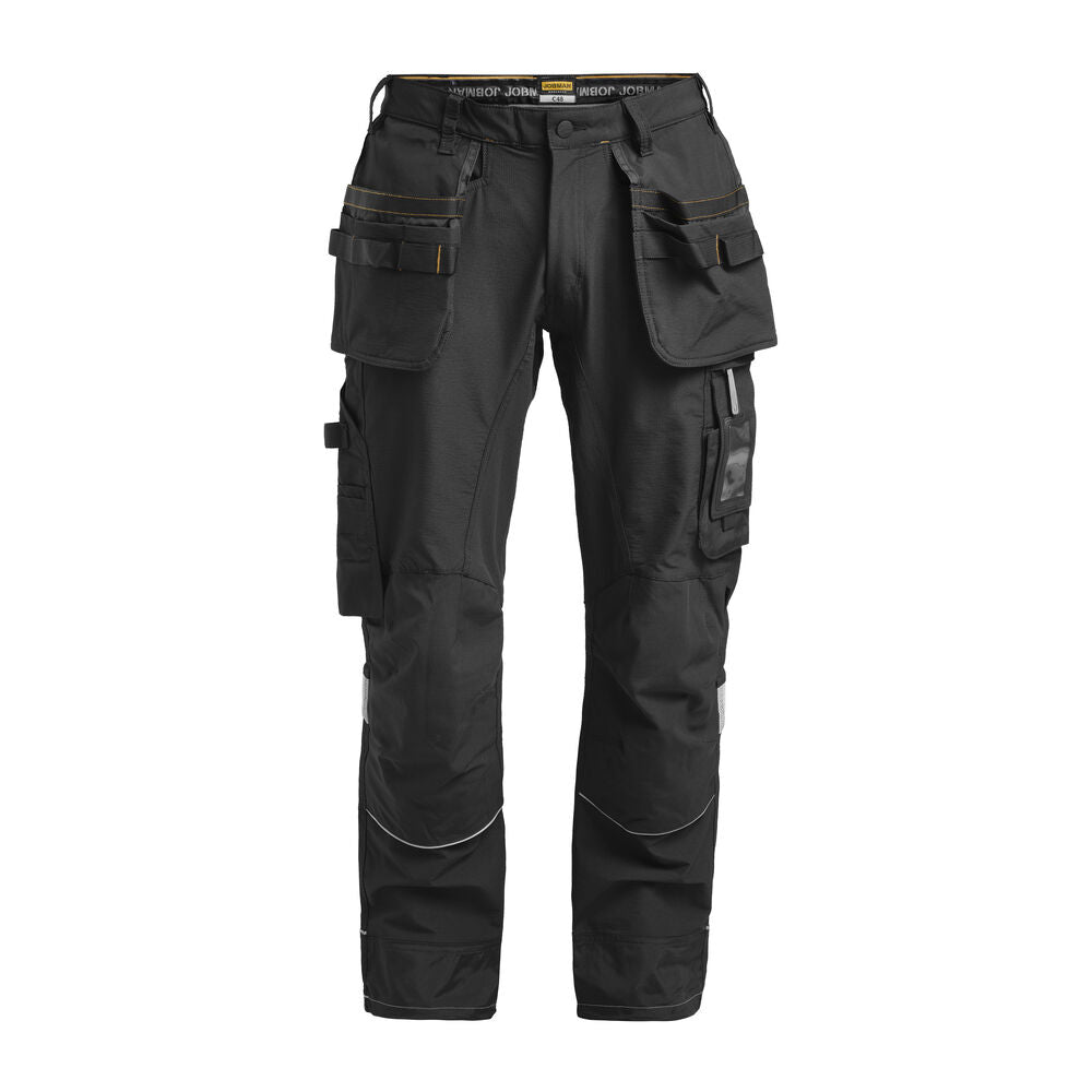 Jobman 2191 Stretch trousers hp do.grijs/zwa C44