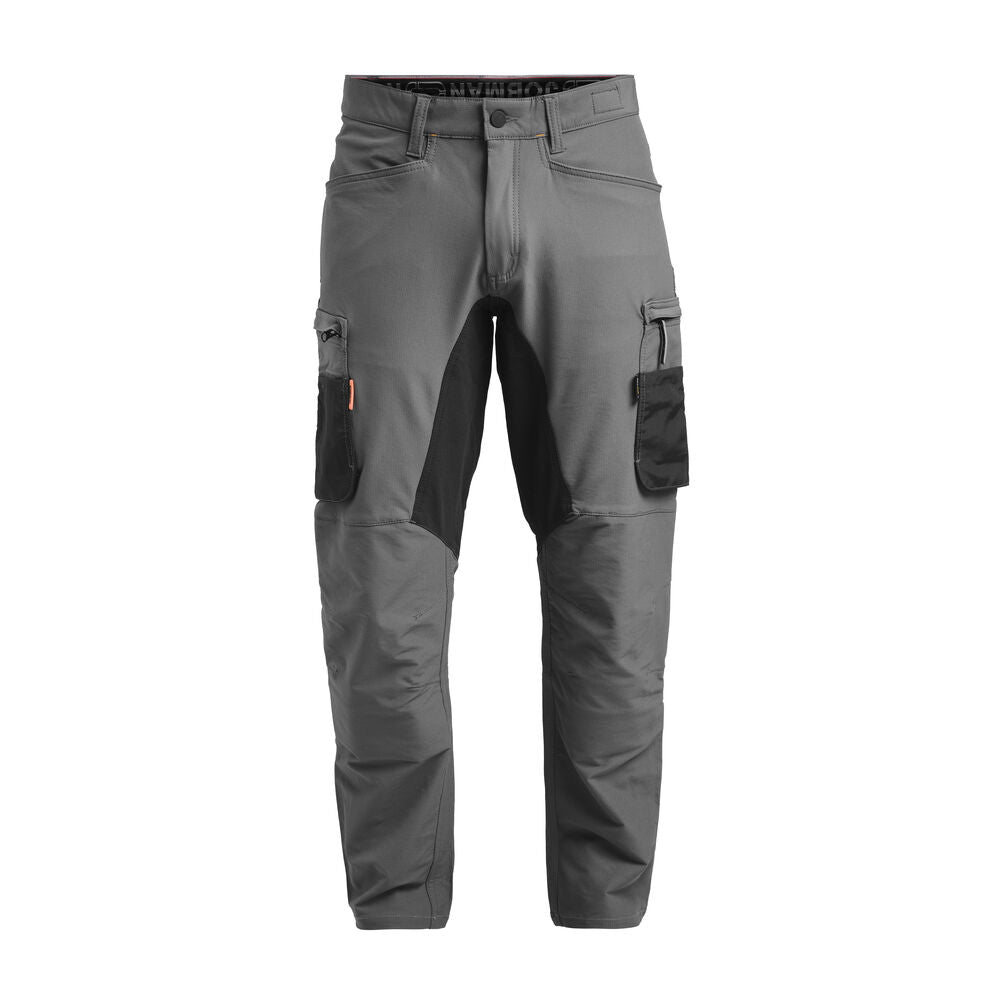 Jobman 2194 Stretch service trousers do.grijs/zwa C42