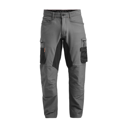 Jobman 2194 Stretch service trousers do.grijs/zwa C42