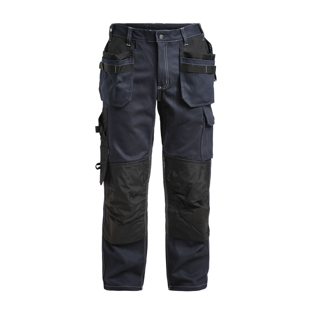 Jobman 2200 Trousers cotton hp navy/zwart C44