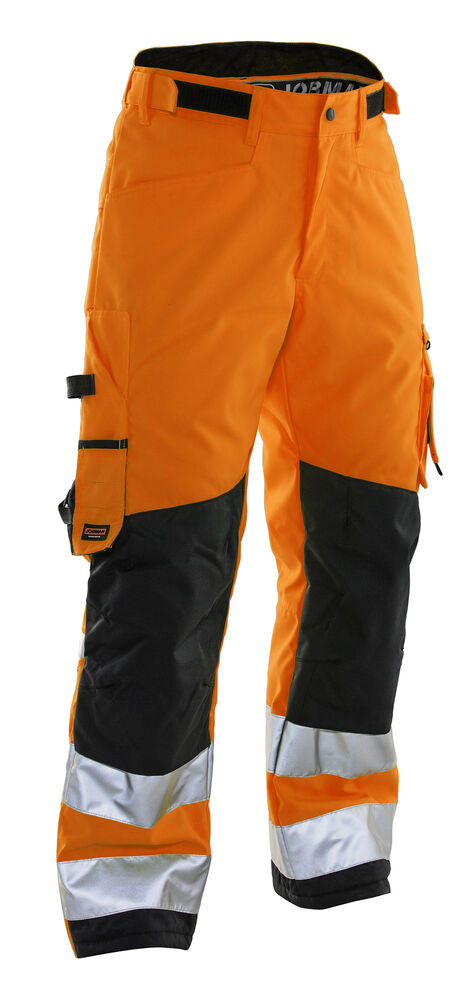 Jobman 2236 Hi-vis winter trousers star geel/navy C44