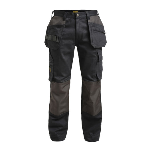 Jobman 2312 Trousers cotton hp zwart/zwart C42